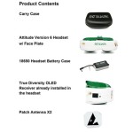 FatShark Attitude V6 FPV  1280x960 OLED Display 39 Degree Field Video Headset Dominator HDO FPV High Quality Virtual Glasses DIY